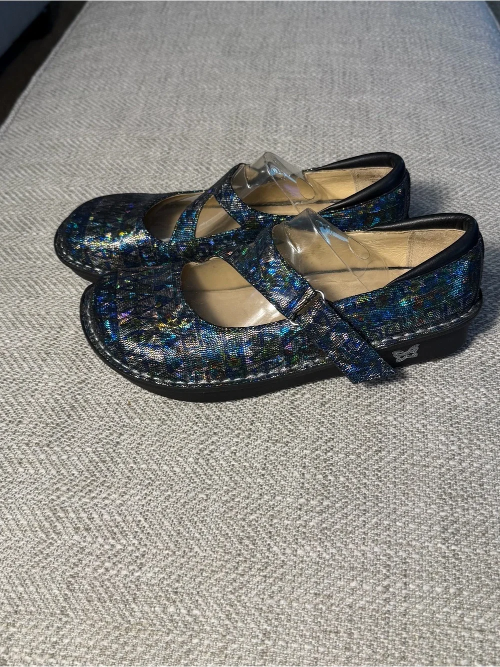 Alegria Blue Multi Mary Jane Comfort Shoe